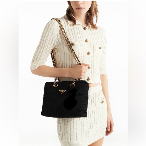 PRADA Re-Edition 1995 Chain Nylon Bag - Picture 7 of 8